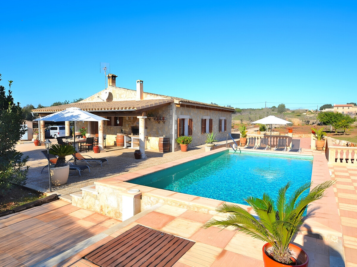 Gîte en pierre rurale à Ariany, piscine 9x4m - Photo 1