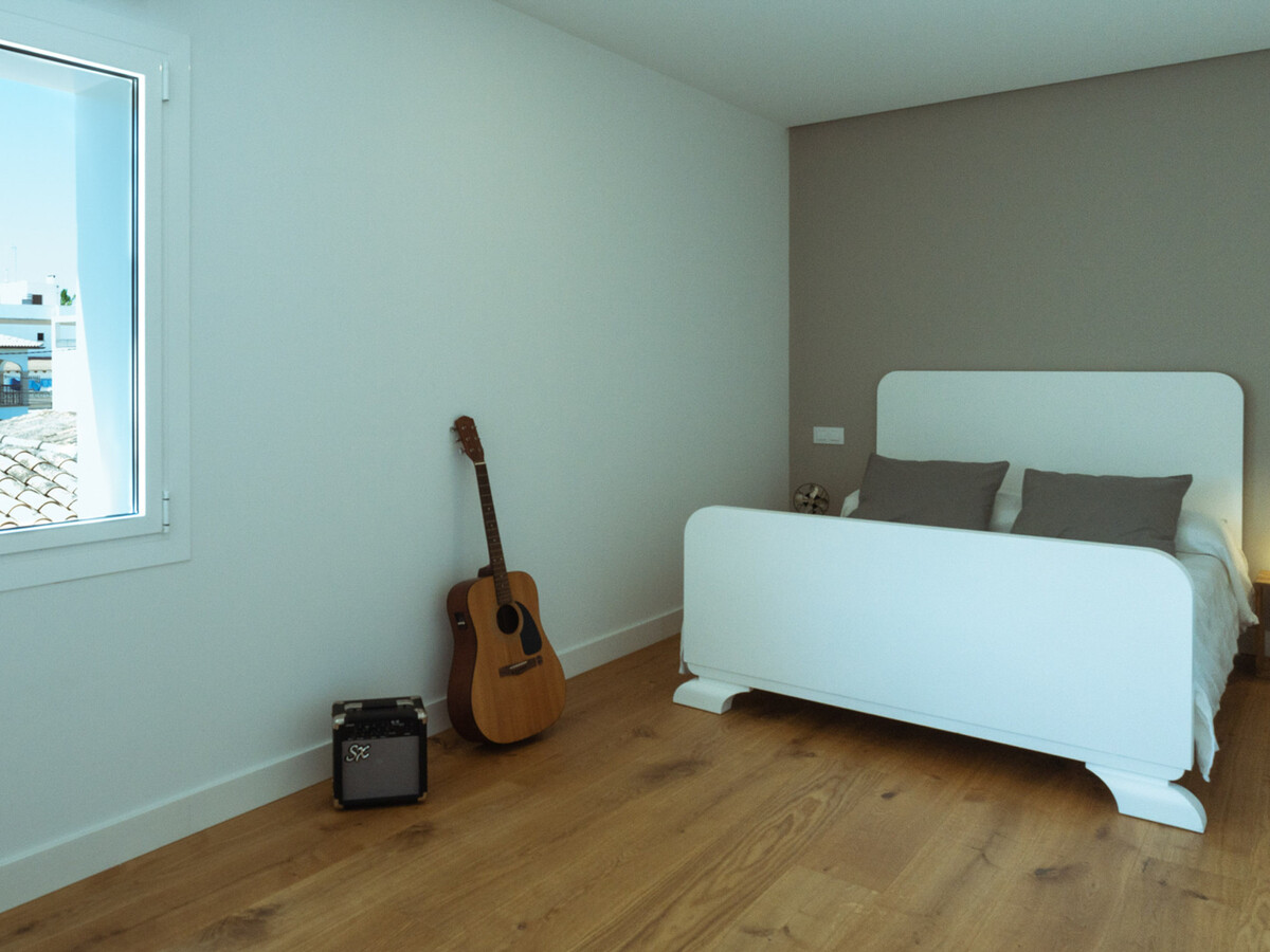 Maison 7 pers, 4 chambres, piscine privée à Can Picafort - Photo 17