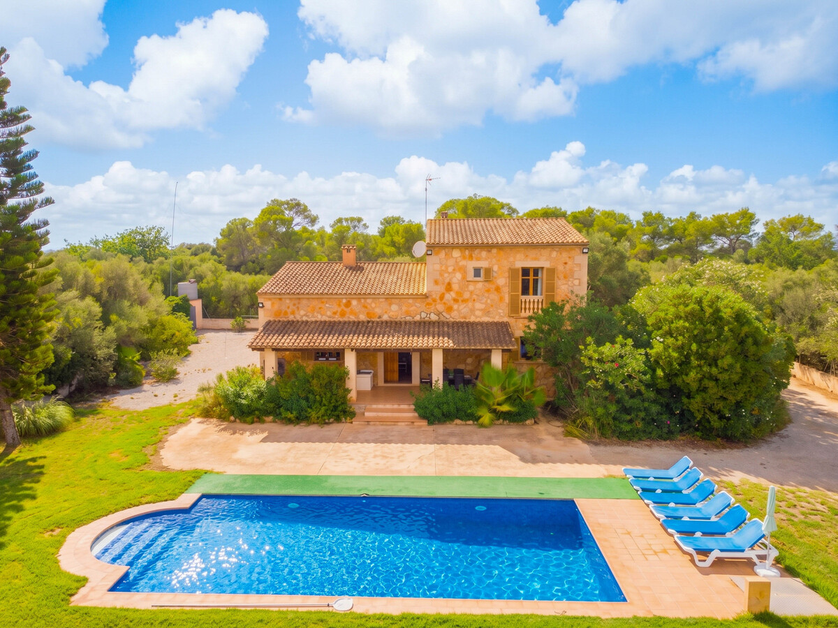 Finca 6 pers. à Campos : piscine 10x5m, 3 ch., 200m² - Photo 4