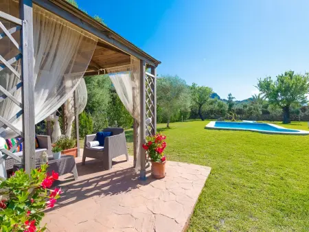 Finca familiale à Alcúdia : 2 chambres, piscine, jardin spacieux - Photo 3