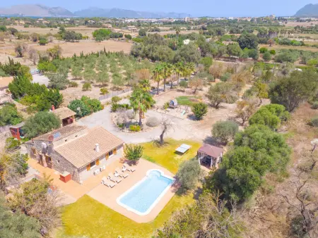 Finca familiale à Alcúdia : 2 chambres, piscine, jardin spacieux - Photo 7