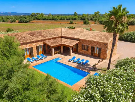 Finca 8 pers, piscine 10x5 m et jardin à Campos : photo 3