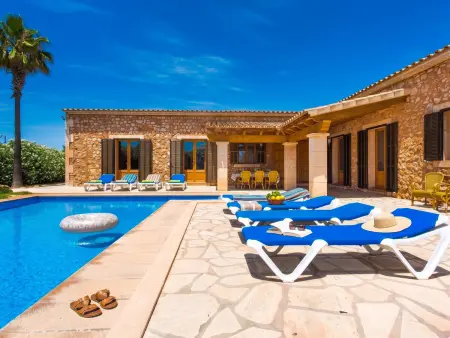 Finca 8 pers, piscine 10x5 m et jardin à Campos : photo 4