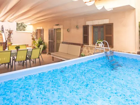 Location maison à Can Picafort, Charmante Maison de Village à Muro avec Piscine Privée - 8 Pers.