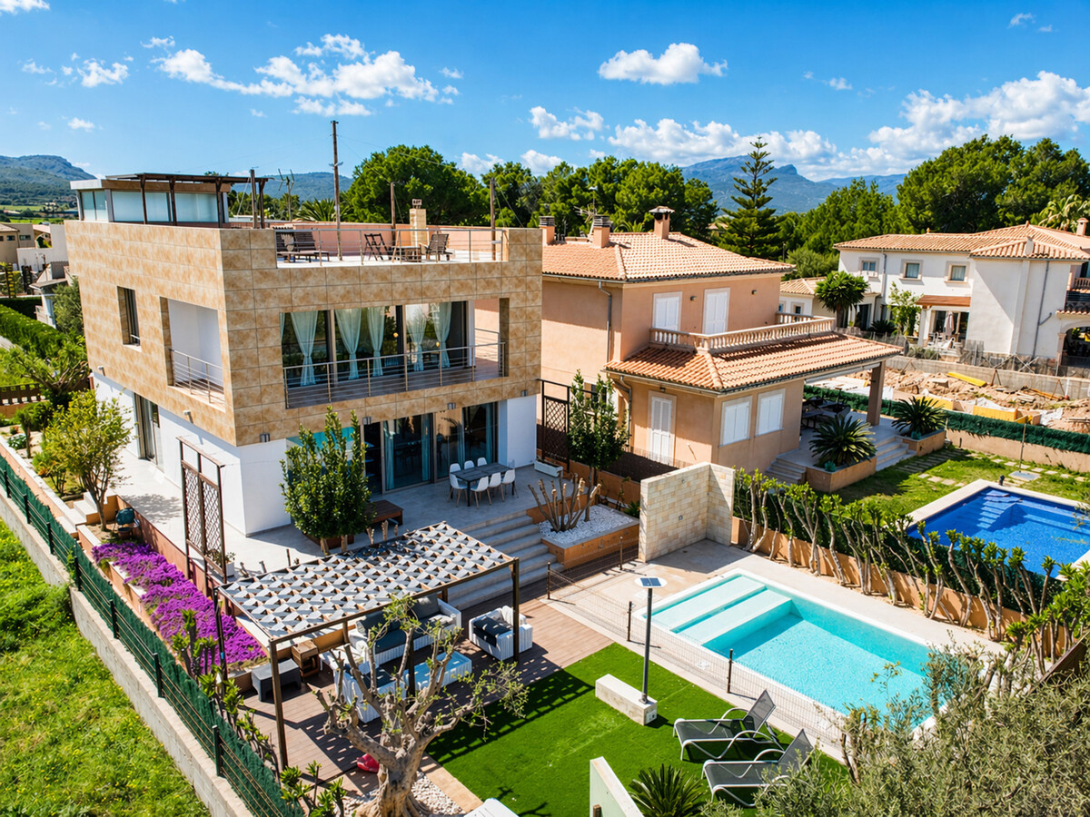 Villa moderne 8 pers à 100 m de la plage, piscine - Photo 1