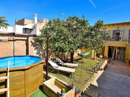 Location maison à Can Picafort, Maison typique à Muro avec piscine privée pour 6 personnes