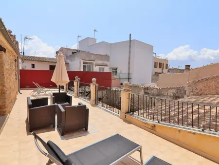 Villa majorquine 4 ch., piscine et vue baie à Can Picafort : photo 7