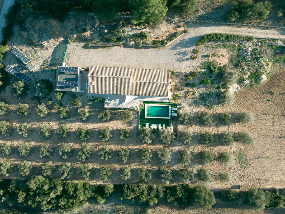 Caluix, villa en pierre avec piscine 8×4 à Sineu - Photo 29