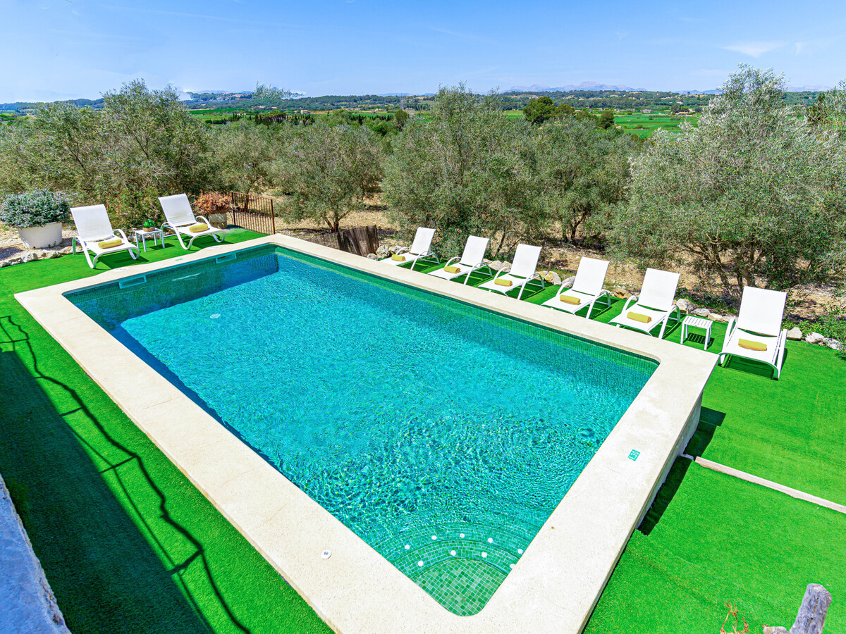 Caluix, villa en pierre avec piscine 8×4 à Sineu - Photo 35