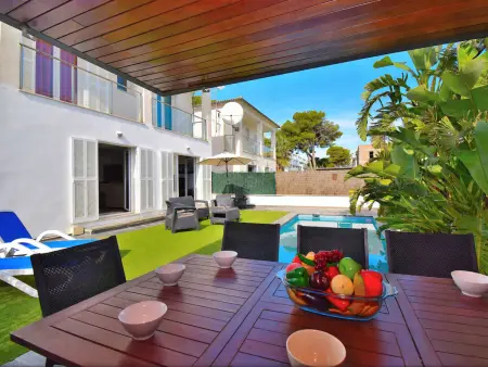 Maison 7 pers. Can Picafort, piscine 3x5m à 400m plage : photo 4