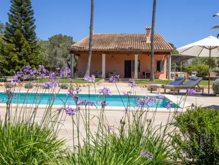 Location villa à Can Picafort, Charmante finca à Muro avec piscine privée et jardin