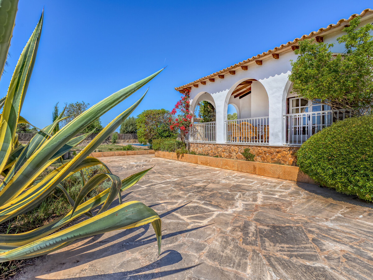Chalet Irene à Santanyí, 2 chambres avec piscine 7×17m - Photo 5