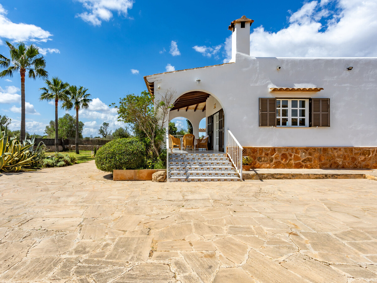 Chalet Irene à Santanyí, 2 chambres avec piscine 7×17m - Photo 6