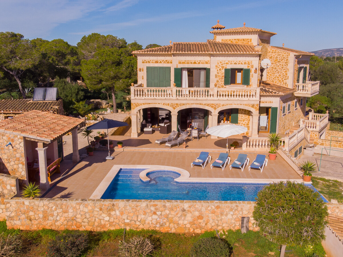 Gîte 4 pers. vue mer et piscine 10x14m à Cala Figuera - Photo 1