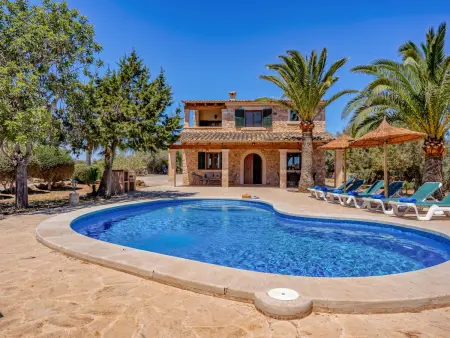 Location gite à Santanyí, Charmante finca en pierre avec piscine privée à Cala Santanyí