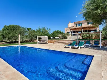 Location gite à Santanyí, Finca rustique près de Cala Santanyí avec piscine privée