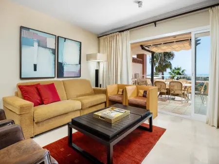 Appartement front de plage à Mijas Costa, 2 ch., 6 pers. : photo 4