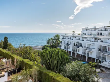 Location appartement à Mijas, Appartement charmant à Mijas Costa avec climatisation et parking inclus