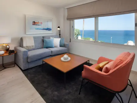 Location appartement à Mijas, Appartement en bord de mer à Mijas Costa pour 5 personnes