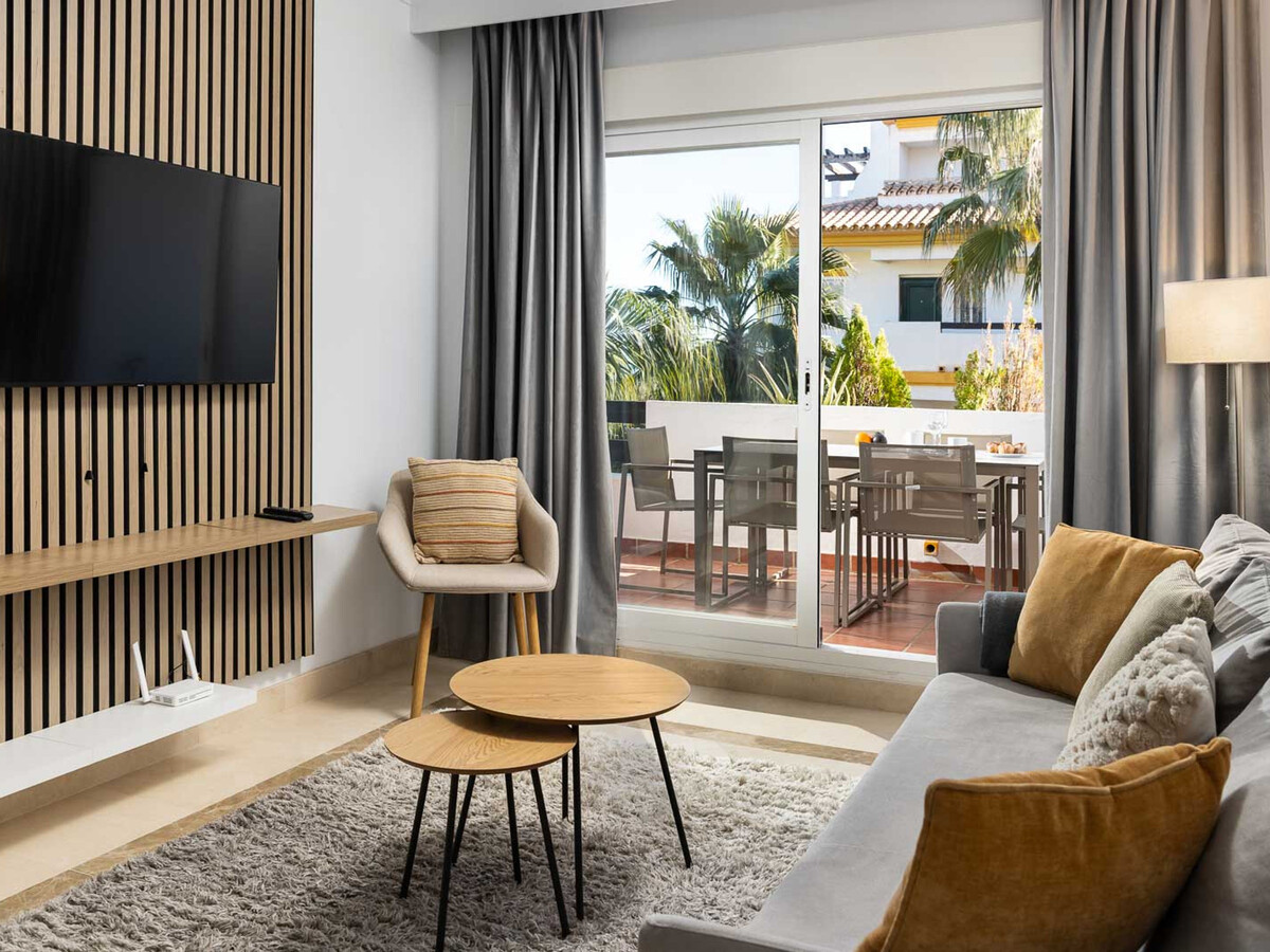 Appartement 2 ch. première ligne golf avec vue mer - Photo 1