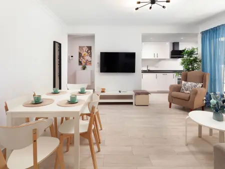 Location appartement à Fuengirola, Appartement en bord de mer pour 6 pers, WiFi à Fuengirola