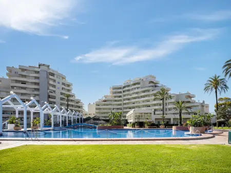 Location appartement à Benalmádena, Appartement lumineux en front de plage, 1 chambre, capacité 4 personnes