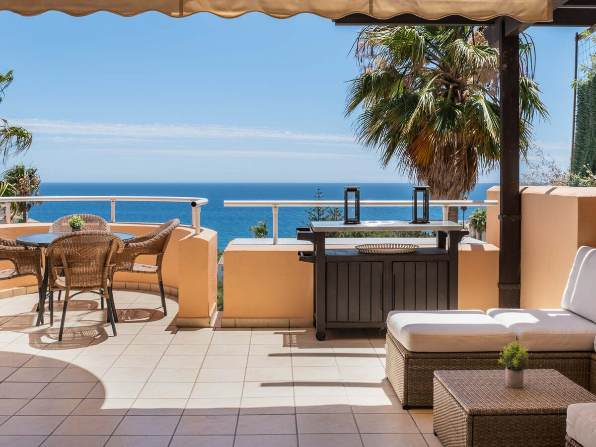 Appartement front de mer Mijas, 2 ch., piscine chauffée - Photo 14