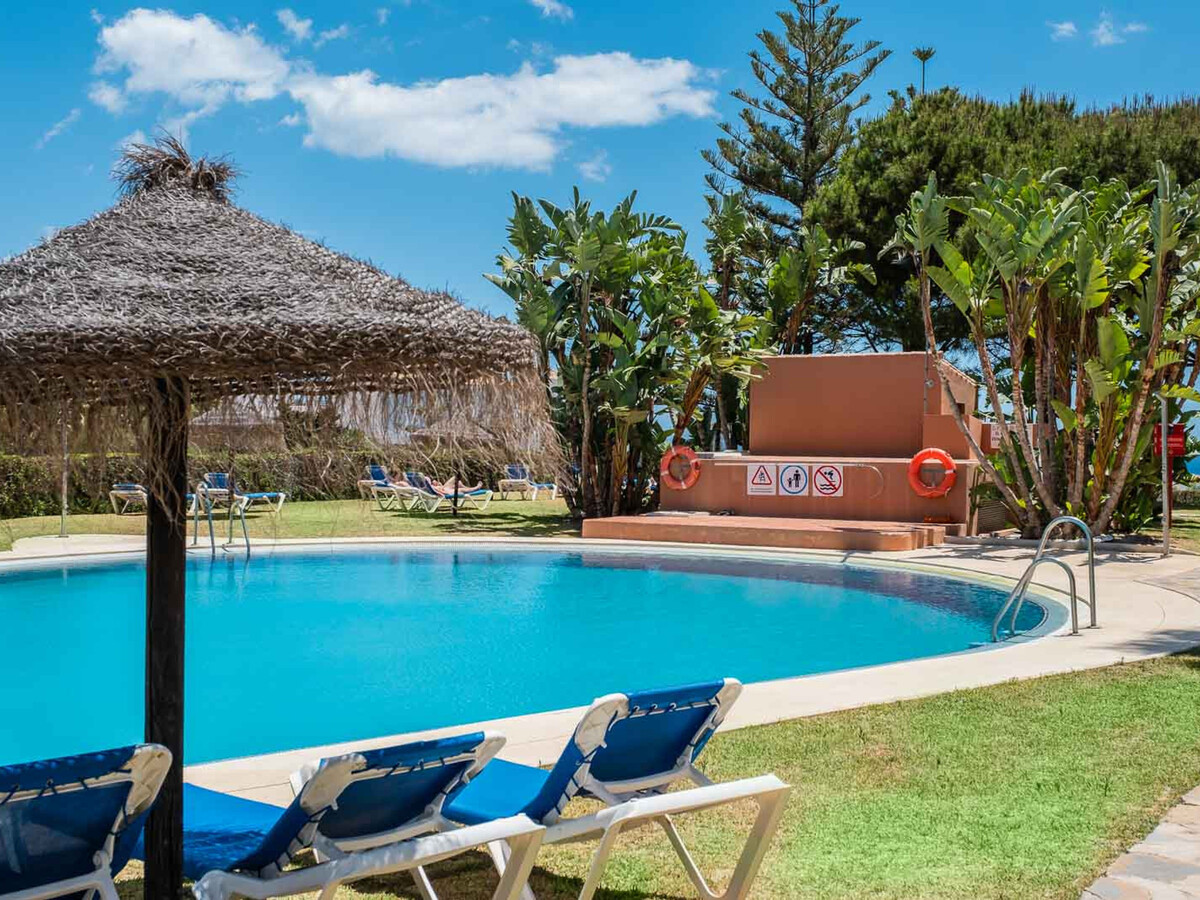 Appartement 90m² vue mer à Mijas Costa, piscine chauffée - Photo 18