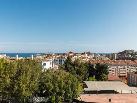 Location appartement à Benalmádena, Appartement confortable avec vue sur mer à Benalmádena