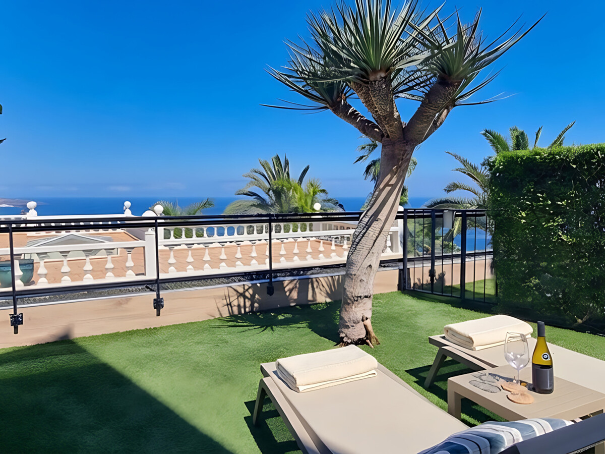 Appartement avec piscine chauffée face à la mer à Los Realejos - Photo 2