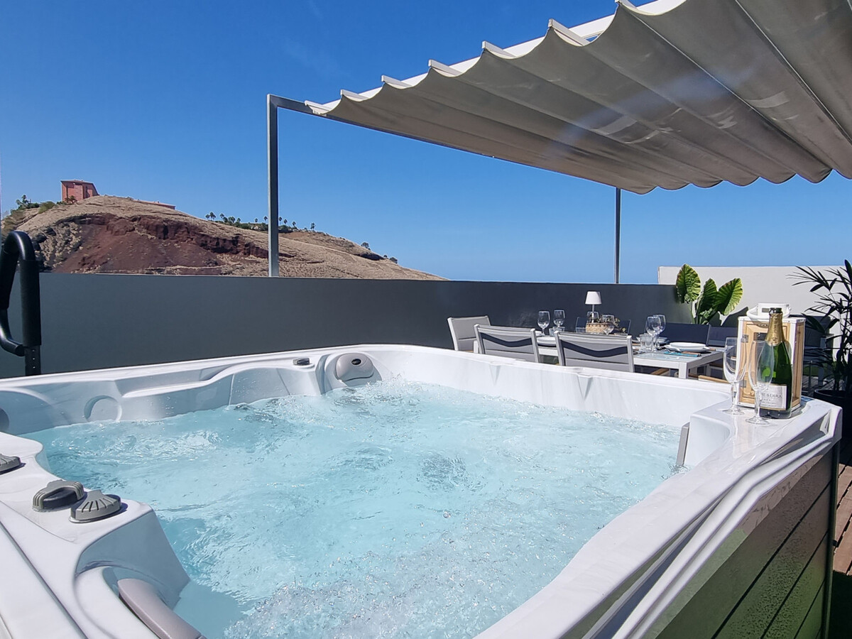Appartement 5 pers. avec jacuzzi et vue Teide - Photo 23