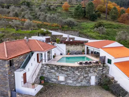 Location villa à Pinhão, Refuge Rurale au Cœur du Douro: 9 Pers, Piscine Privée