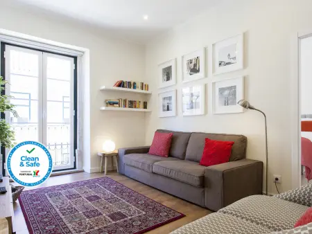 Location appartement à Lisbonne, Grand appartement de 4 chambres au cœur de Lisbonne