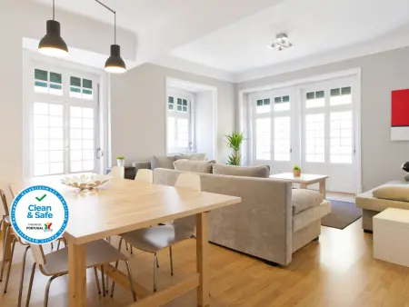 Location appartement à Lisbonne, Grand appartement lumineux au cœur de Lisbonne, idéal pour groupes