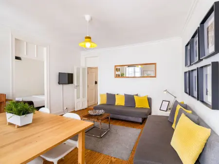 Appt 4 chambres Bairro Alto - 15 personnes, centre Lisbonne : photo 3