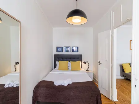 Appt 4 chambres Bairro Alto - 15 personnes, centre Lisbonne : photo 12