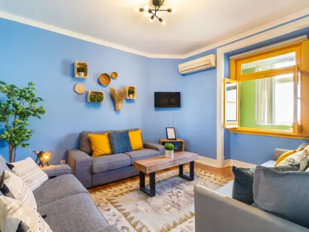 Location appartement à Lisbonne, Appartement central 5 chambres à Lisbonne, accueille jusquà 14 personnes