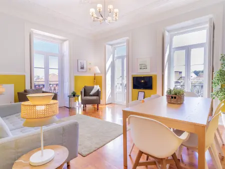 Location appartement à Lisbonne, Grand appartement central Lisbonne pour 21 pers.