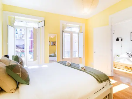 Duplex 8 chambres, 25 personnes, centre Lisbonne : photo 13