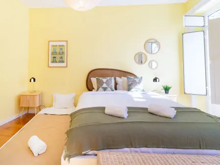 Duplex 8 chambres, 25 personnes, centre Lisbonne : photo 15