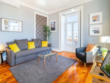 Appartement 7 chambres, 21 personnes – Centre Lisbonne : photo 4
