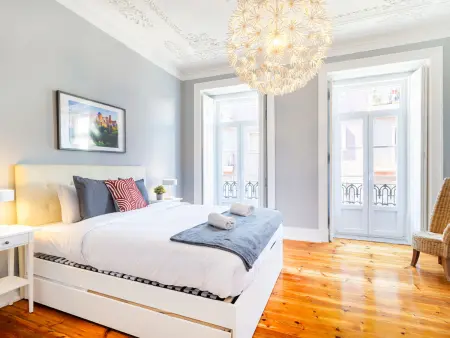 Appartement 7 chambres, 21 personnes – Centre Lisbonne : photo 8