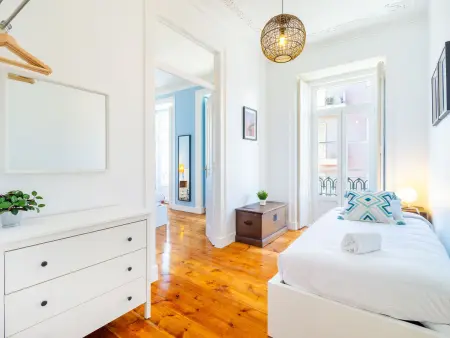 Appartement 7 chambres, 21 personnes – Centre Lisbonne : photo 22