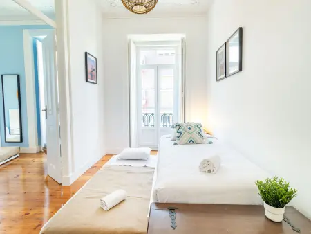 Appartement 7 chambres, 21 personnes – Centre Lisbonne : photo 23
