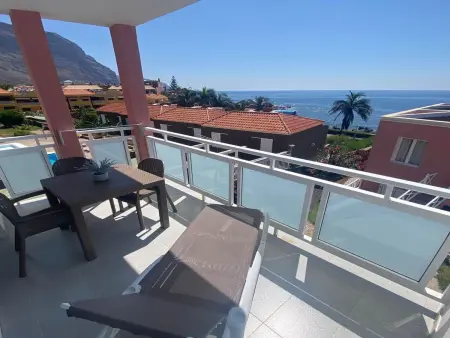 Location appartement à Valle Gran Rey, Appartement lumineux face à la mer, Valle Gran Rey, 1 chambre, WiFi