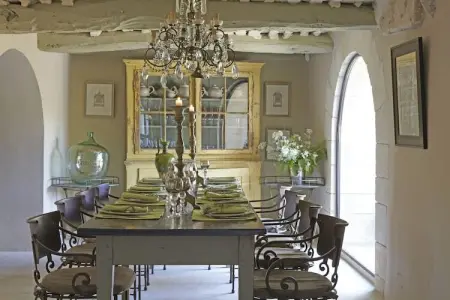 Villa Cépage, villa de luxe avec piscine privée à Ménerbes : photo 4