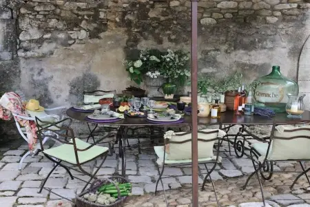 Villa Cépage, villa de luxe avec piscine privée à Ménerbes : photo 27