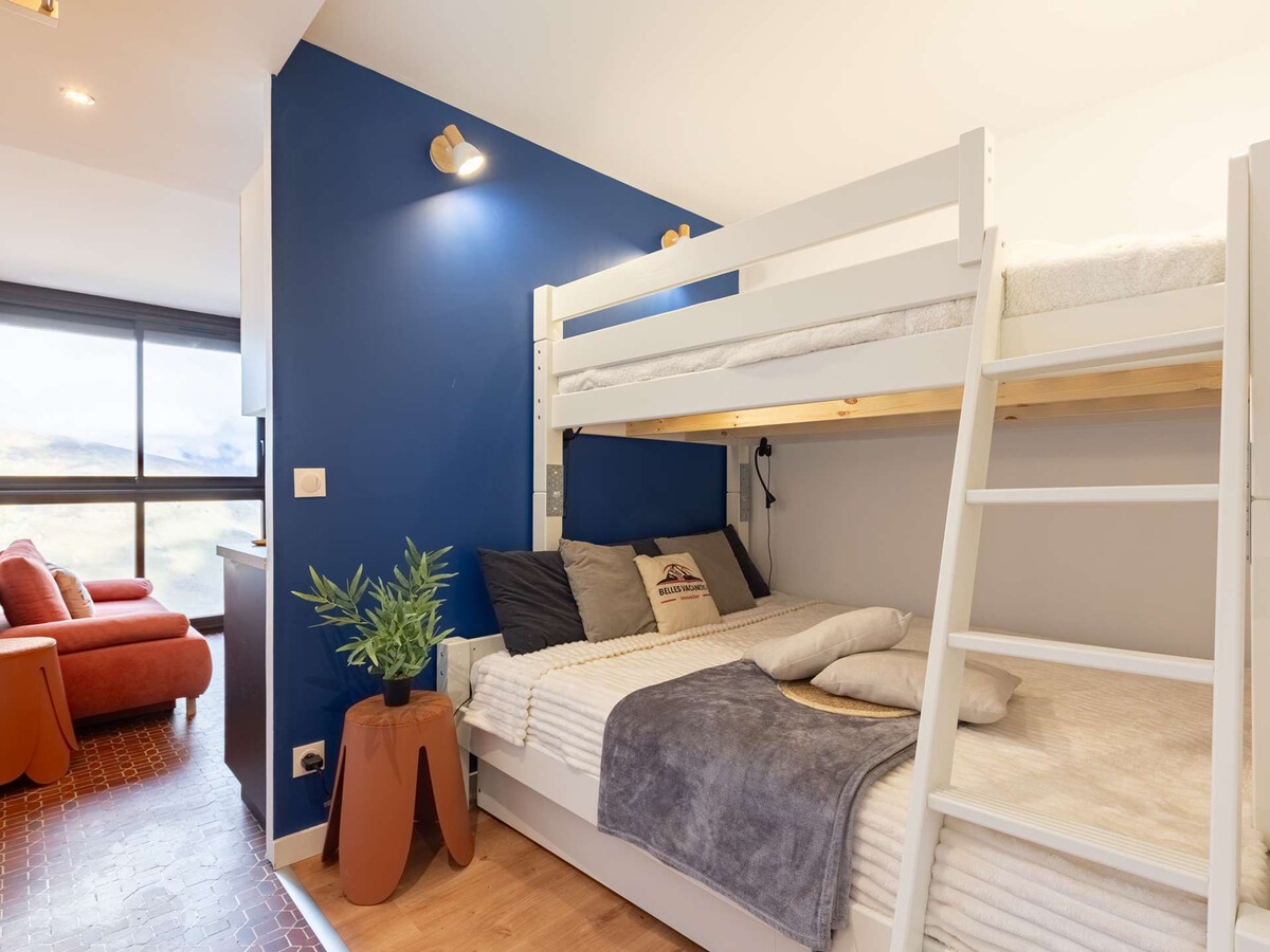 Studio rénové 6 pers, vue Pyrénées à Saint-Lary-Soulan - Photo 1