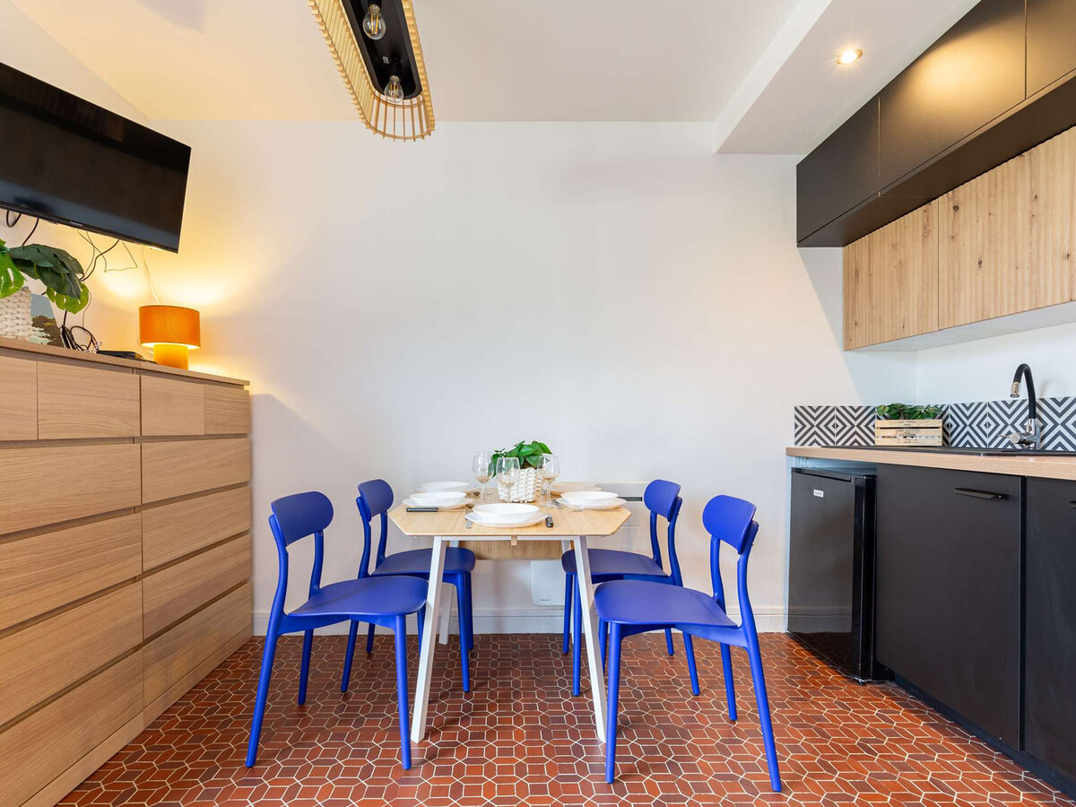 Studio rénové 6 pers, vue Pyrénées à Saint-Lary-Soulan - Photo 3