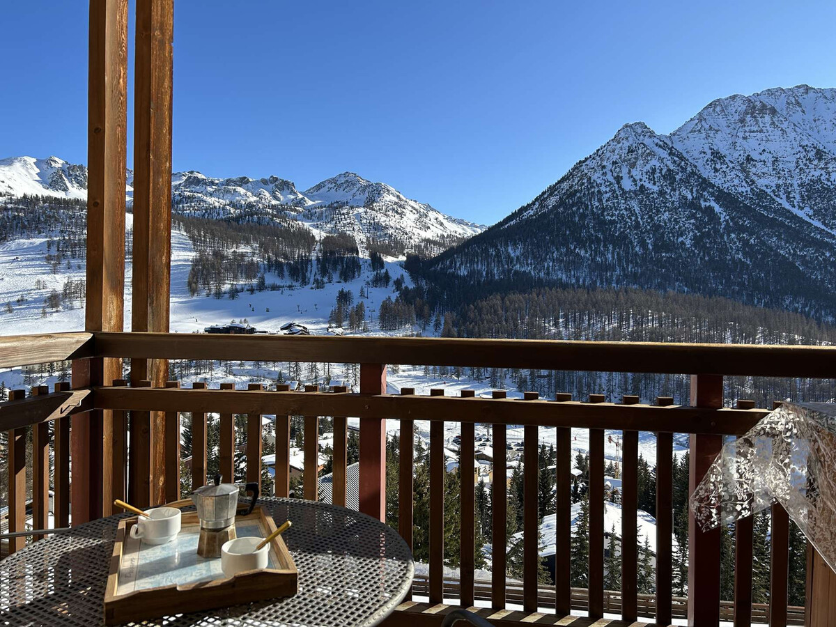 Appartement 28m² vue montagne à Montgenèvre - Photo 7
